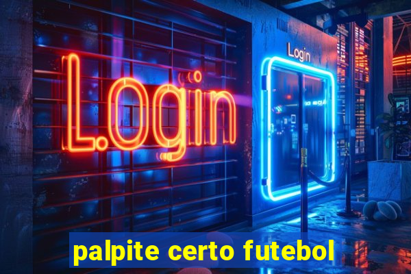 palpite certo futebol